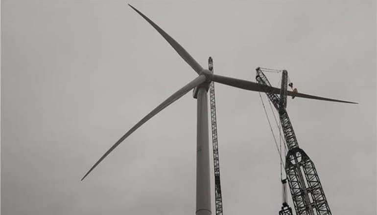 The last blade has been installed on Siemens Gamesa's up to 15MW offshore wind prototype turbine at the test centre in Osterild