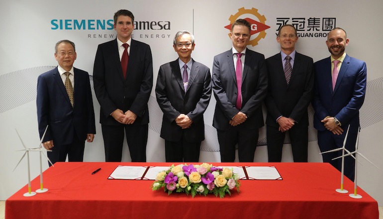Siemens Gamesa forms Taiwanese castings team Siemens Gamesa forms Taiwanese castings team