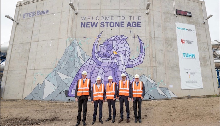 Siemens Gamesa storage rocks in Hamburg