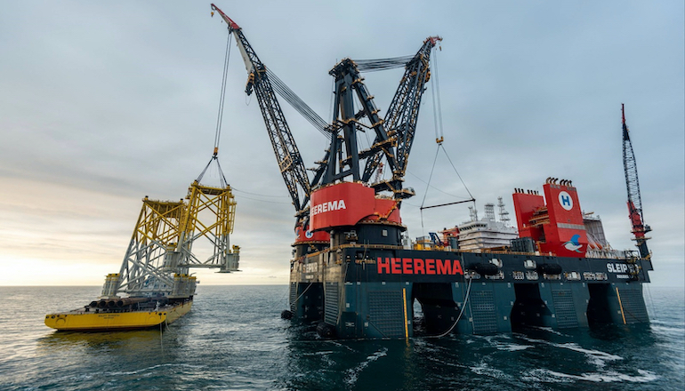 Orsted toasts installation milestone at Hornsea 2 Heerema wraps up Hornsea 2 substation jackets job