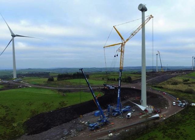 Slieve Divena rises for SSE