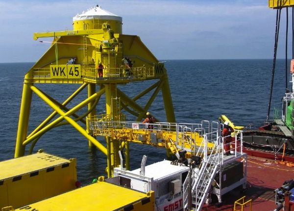 Wikinger bridges grouting gap