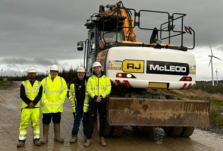 RJ McLeod wins Sneddon Law wind farm construction job