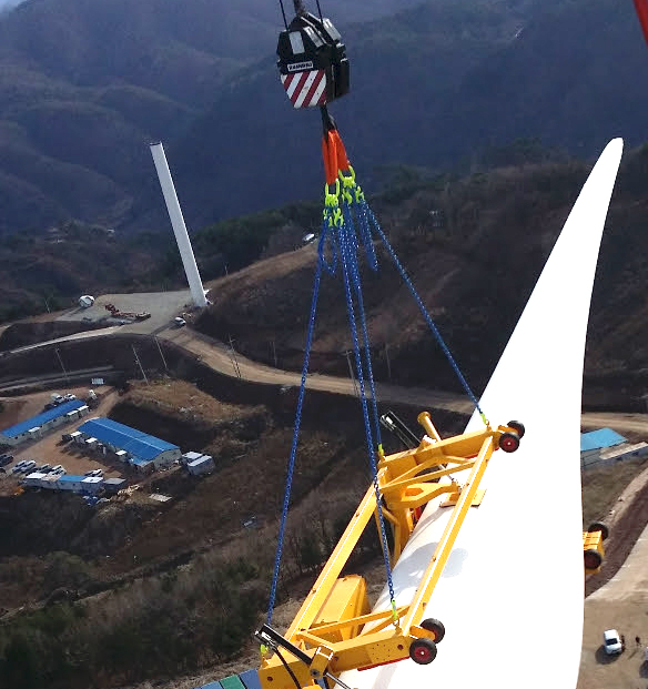 K2 tackles Korean wind
