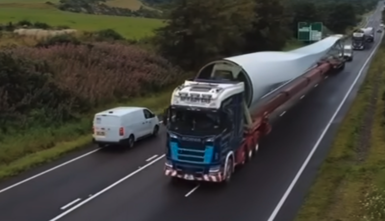 Turbines arrive at SPR's Kilgallioch site