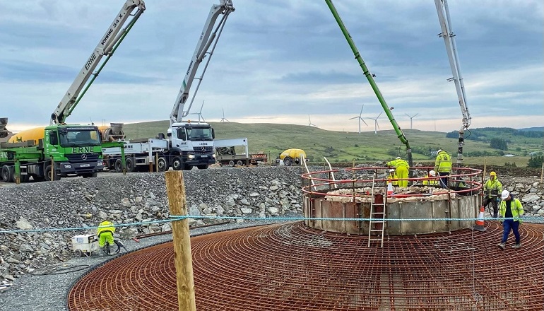 Lenalea wind farm swings into construction