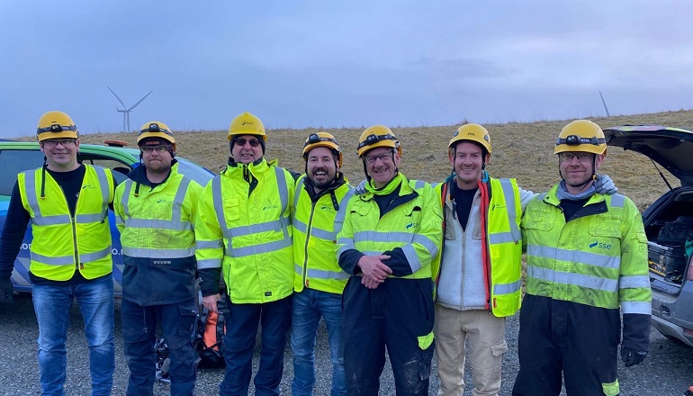 SSE welcomes Scots actor to Toddleburn wind farm SSE welcomes Scots actor to Toddleburn wind farm