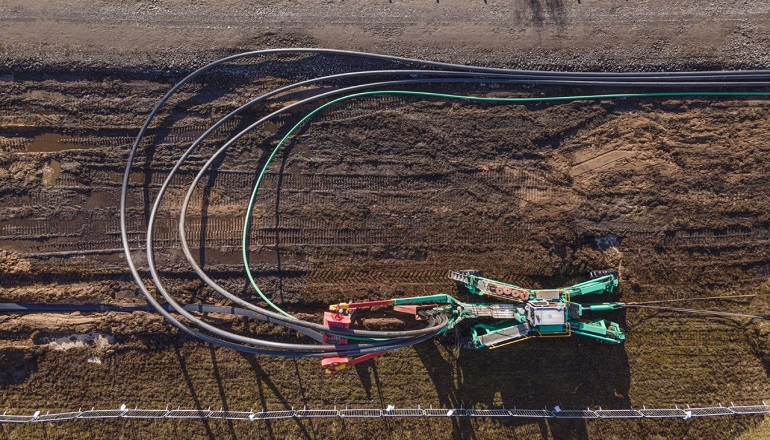 Seagreen ploughs on with onshore cable works Seagreen ploughs on with onshore cable works