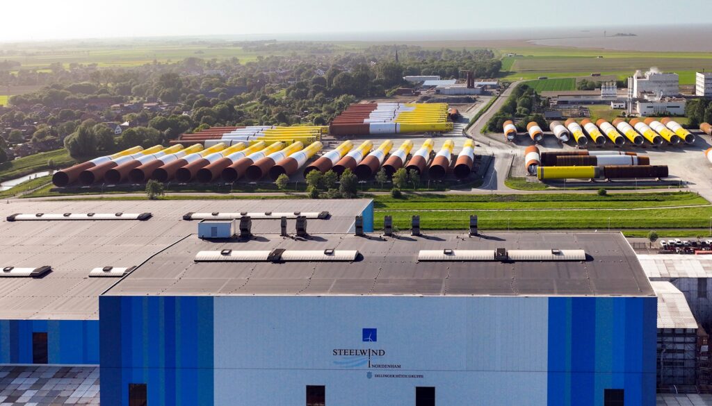 Steelwind expands production capacity RWE signs monopile supply deal with Steelwind