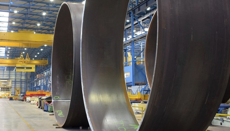 Supply chain woes ‘driving up PPA prices’ Steelwind has started production of 27 single-piece foundations for Arcadis Ost 1