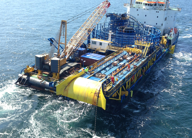 VBMS lays Rampion wires