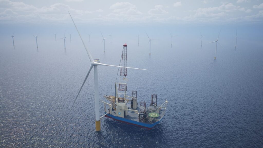 Maersk launches offshore wind installation company