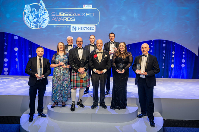 Subsea Expo Awards winners announced Subsea Expo Awards winners announced