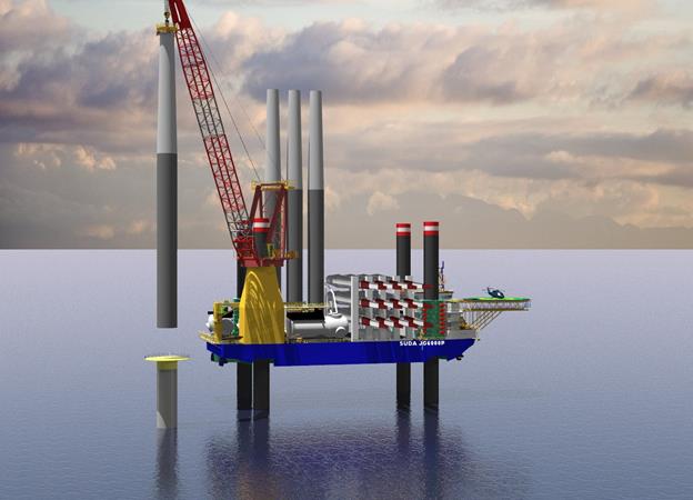 US jack-up takes shape