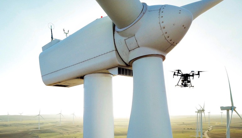 Swiss firm launches blade inspection drone tech