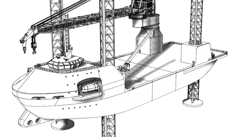 US duo unveil offshore ‘SuperFeeder’ vessel design US duo unveil offshore 'SuperFeeder' vessel design