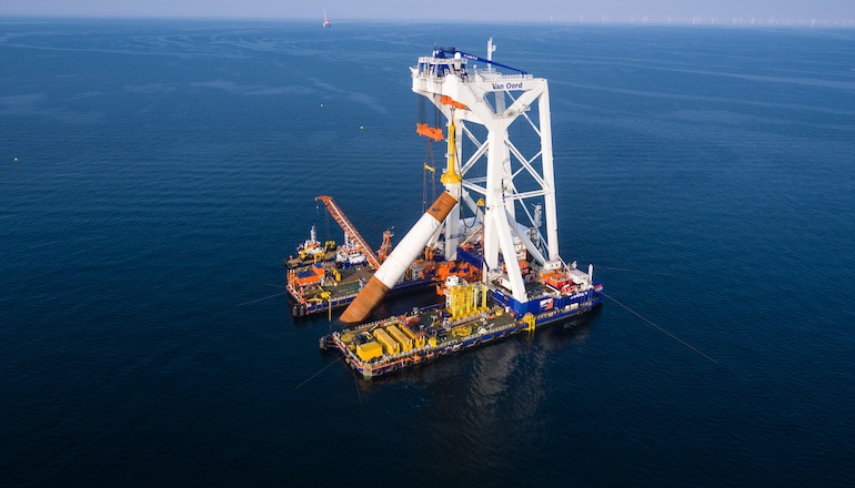 Van Oord wins Baltic Eagle foundations and array cable gigs Svanen primed for Kriegers foundation job