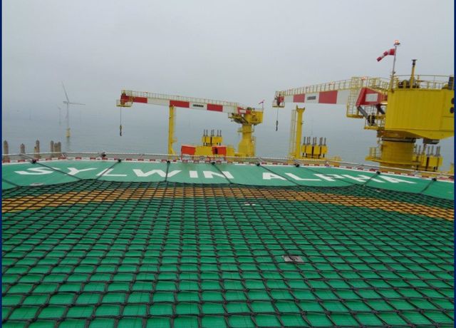 NDE offshore finishes helideck checks