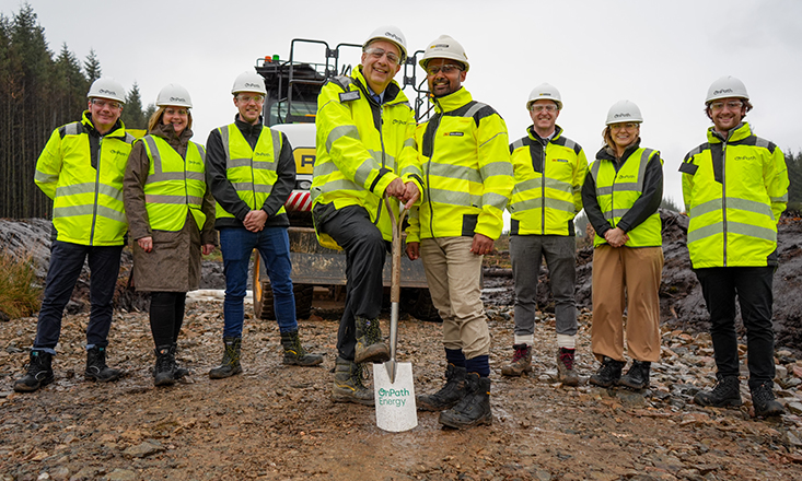 OnPath Energy turns sod on Scottish wind farm OnPath Energy turns sod on Scottish wind farm
