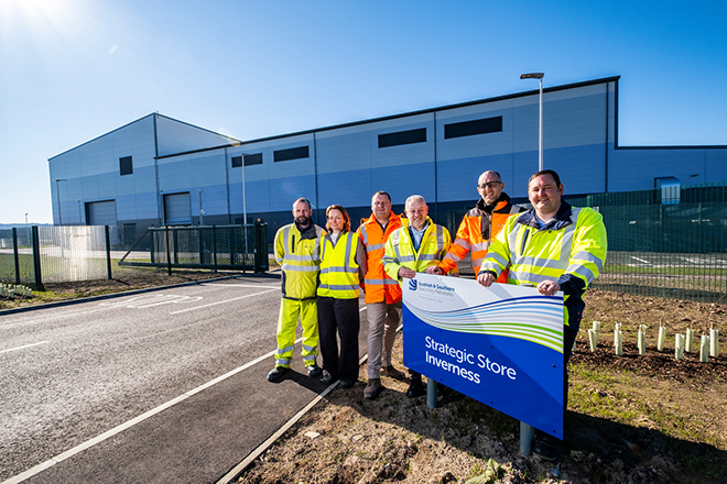 SSEN Transmission unveils new £17m warehouse SSEN Transmission unveils new £17m warehouse
