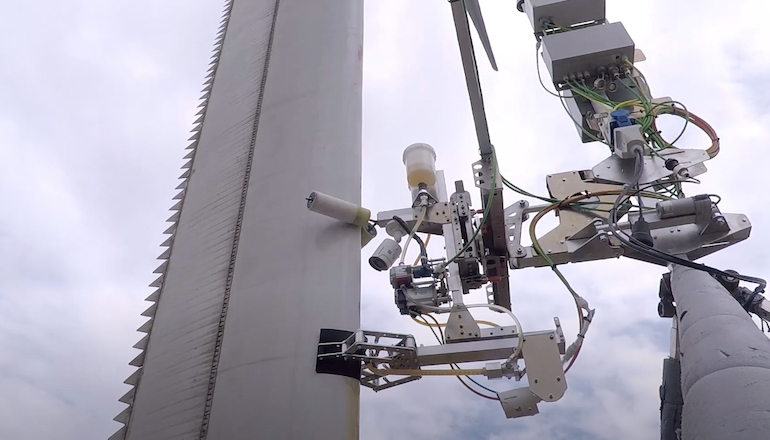 Tech duo to pilot bionic blade inspections offshore Tech duo to pilot bionic blade inspections offshore