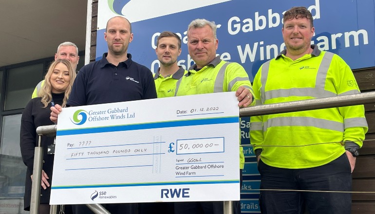 Greater Gabbard wind farm launches community fund Greater Gabbard wind farm launches community fund