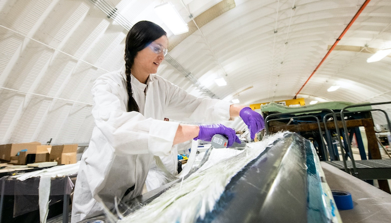 US trials recyclable blade material US trials recyclable blade material