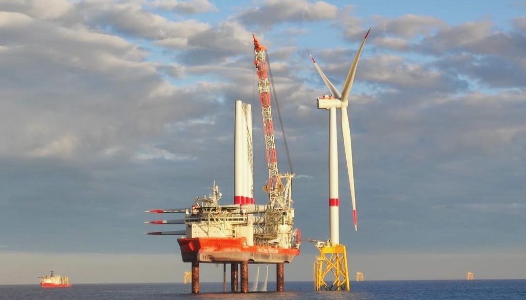 Siemens Gamesa installs first Saint-Brieuc turbine Siemens Gamesa installs first Saint-Brieuc turbine