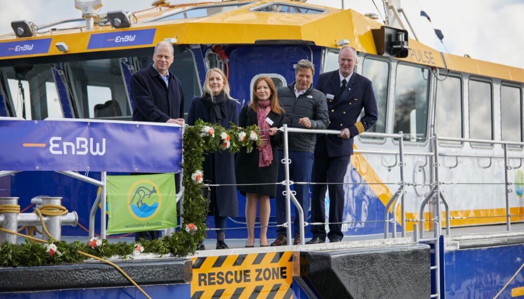 EnBW christens new crew transfer vessel
