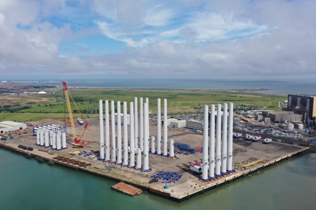 Turbine marshalling for Seagreen now underway Turbine marshalling for Seagreen now underway