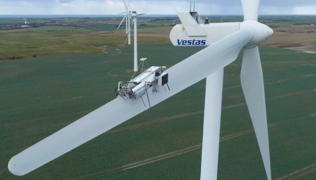 Vestas releases wind turbine robots