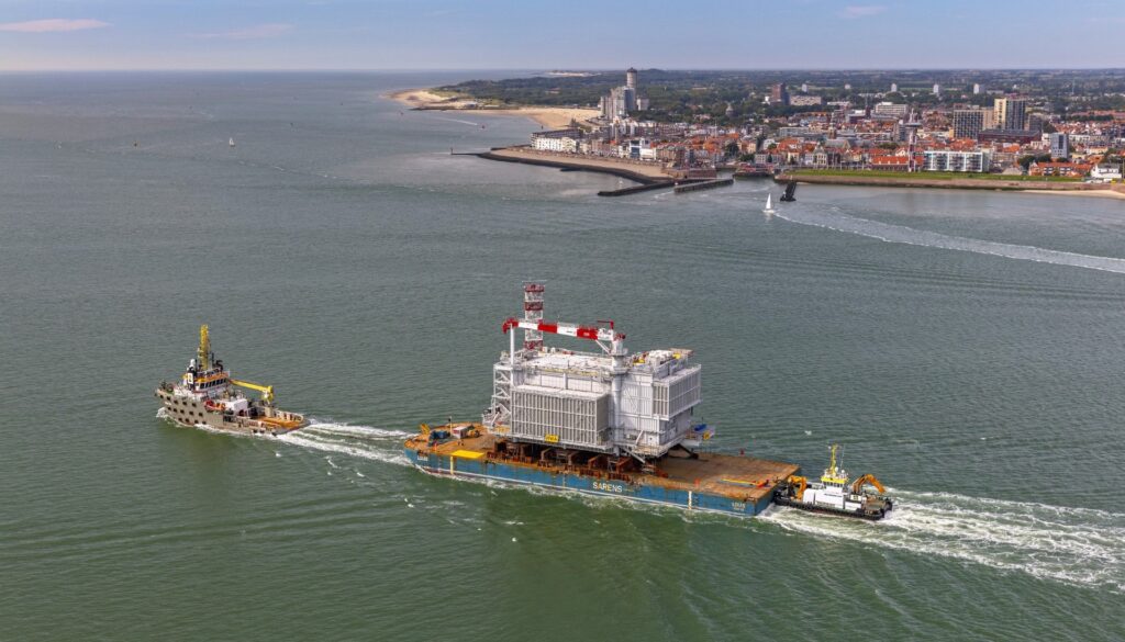 Hollandse Kust topside set for North Sea voyage