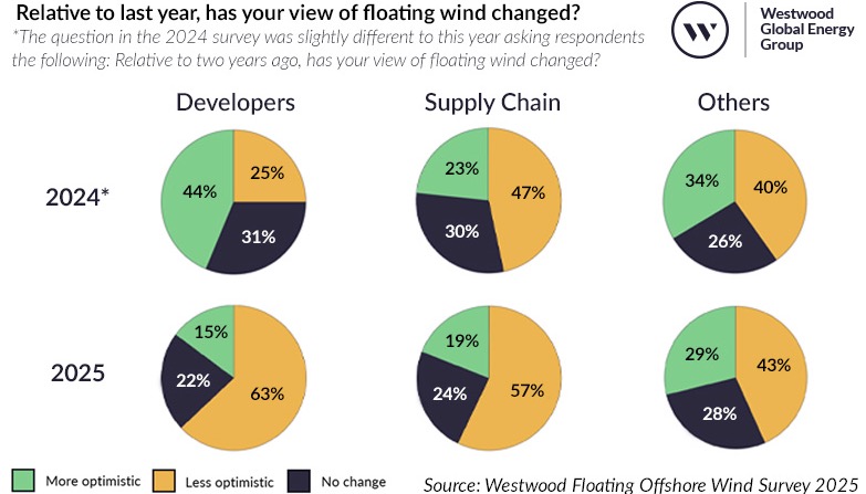 'Signs of retreat from floating wind'
