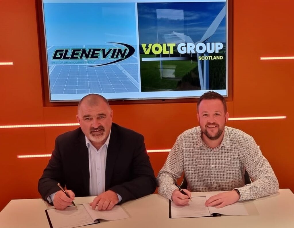 Glenevin, Volt Group sign renewables MoU Glenevin