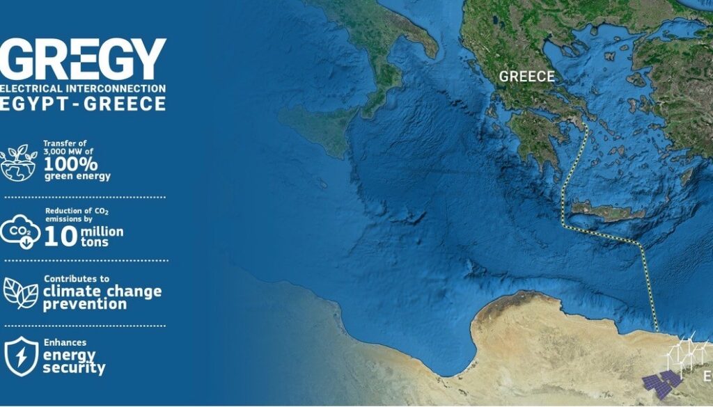 Greek, Egypt interconnector tenders published Greek