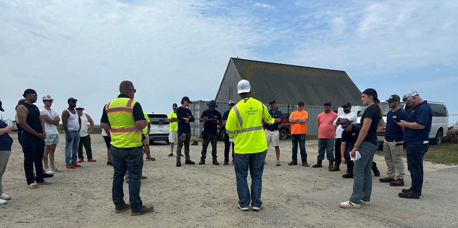 Vineyard Wind recovers Haliade-X blade debris