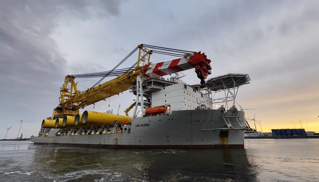 Les Alizés makes debut at Orsted complex in Germany