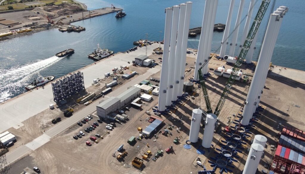 Port of Nigg wins Moray West marshalling job Port of Nigg wins Moray West marshalling job
