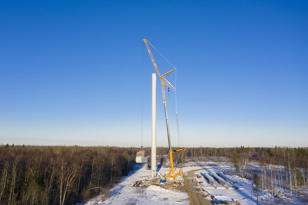 Work starts on Estonian wind