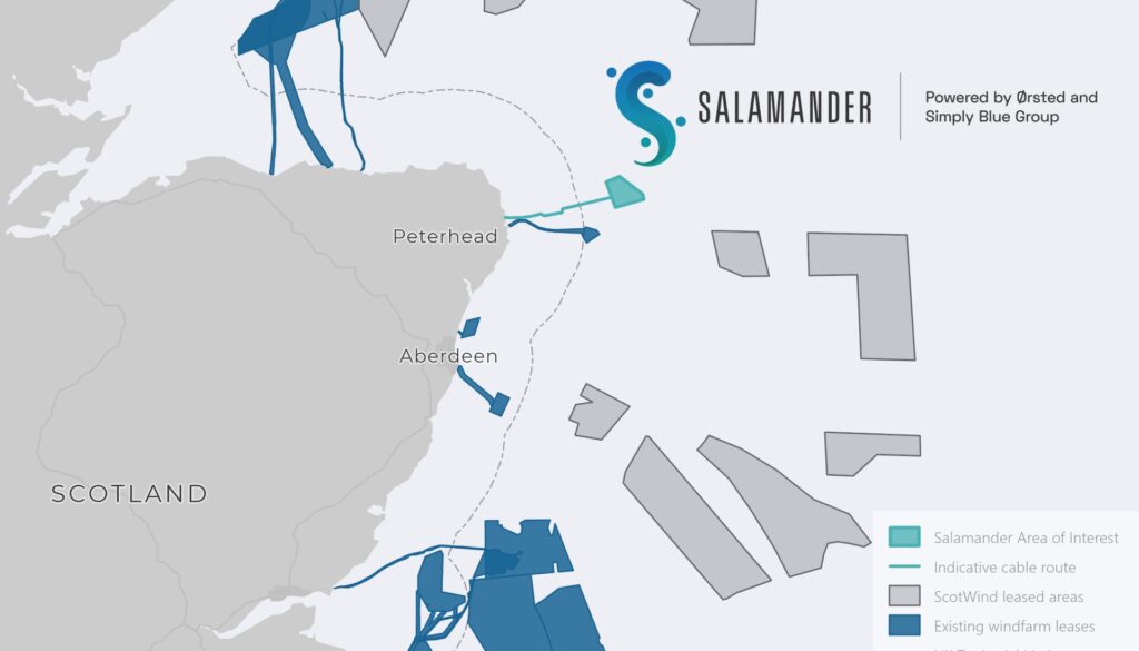 Scottish floater Salamander inks INTOG agreement