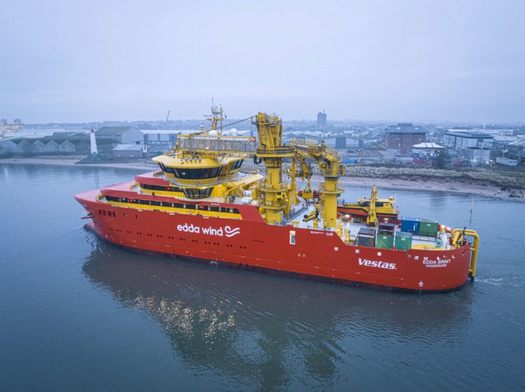 Seagreen SOV sails into Scottish port Seagreen SOV sails into Scottish port