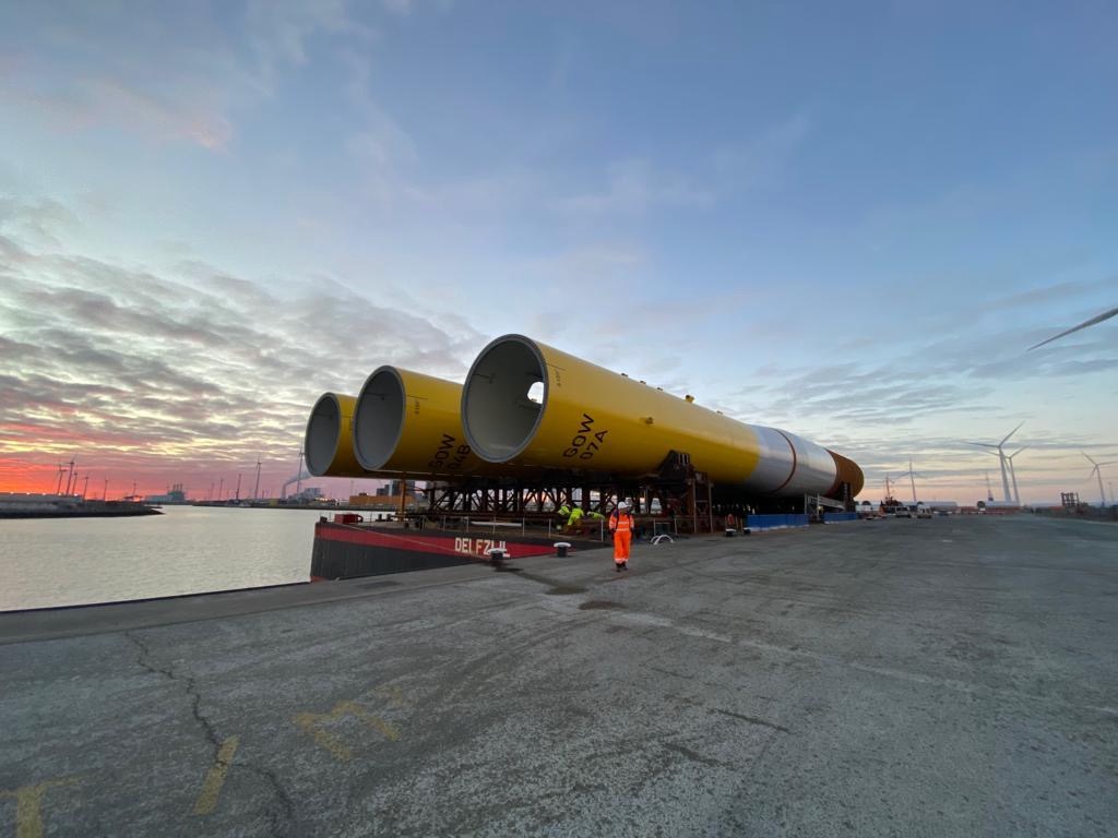 Jan De Nul starts work on Gode Wind 3