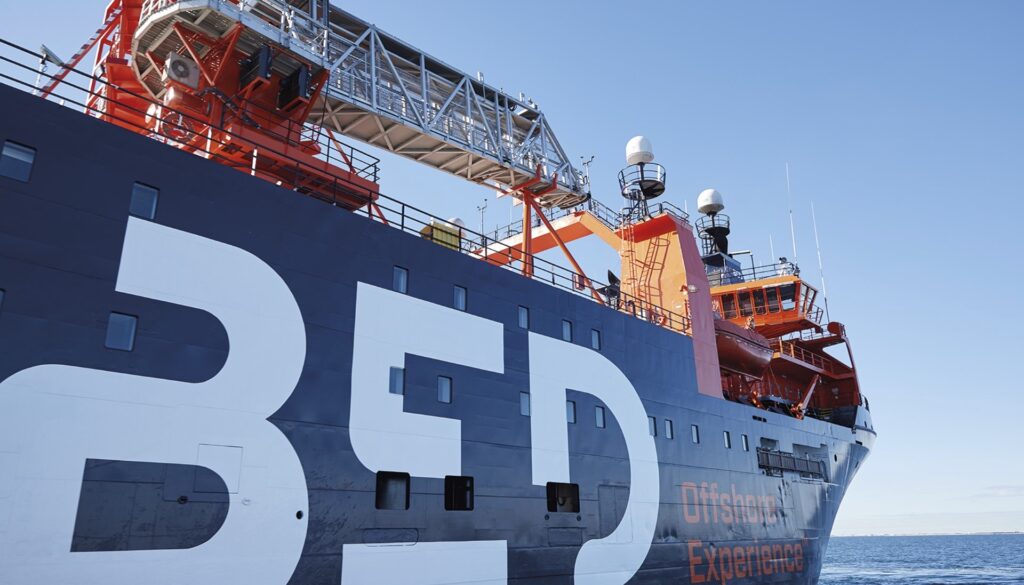 CBED vessel bags Gode Wind 3, Borkum Riffgrund 3 jobs CBED vessel bags Gode Wind 3
