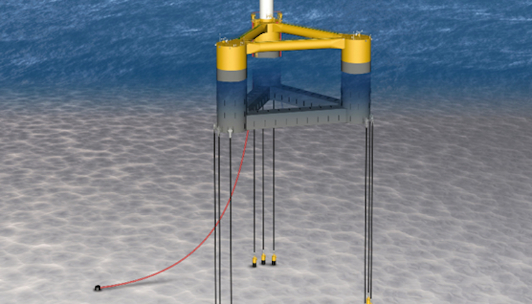 Jera team gains support for tension leg floating tech Jera team gains support for tension leg floating tech