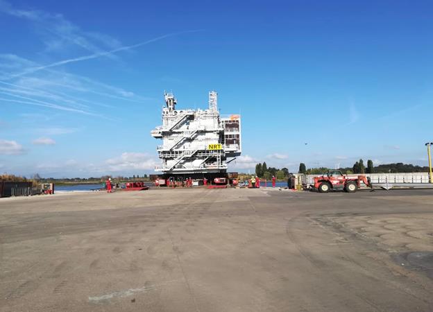 Belgians load Norther platform