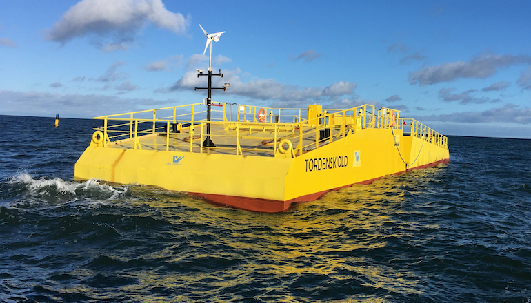 Danish wave device completes offshore tests