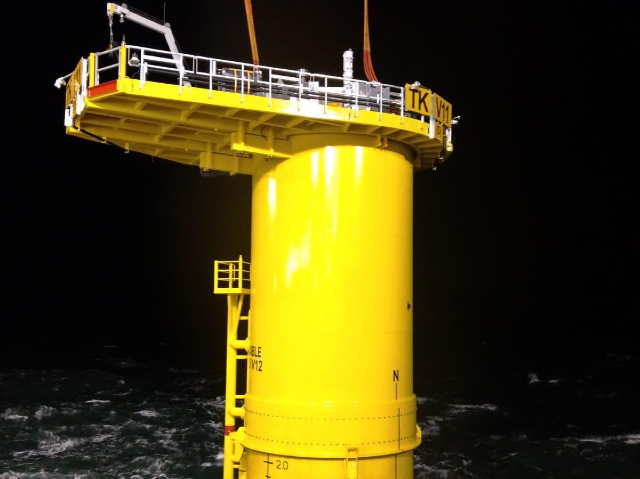 Triton Knoll takes root offshore