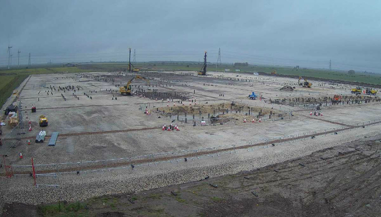 BAM bags Triton Knoll onshore substation BAM bags Triton Knoll onshore substation