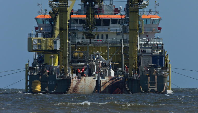 Triton Knoll advances export cable installation