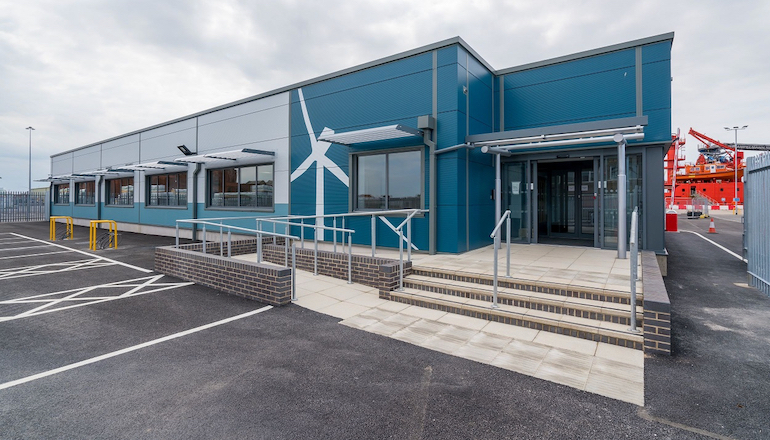 Innogy completes Triton Knoll O&M base construction Innogy completes Triton Knoll O&M base construction